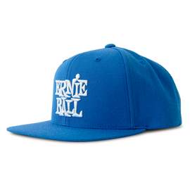 Ernie Ball Cap Blue With Stacked White Ernie Ball Logo