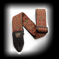 Ernie Ball Strap Jacquard Crimson Paisley