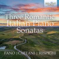 Three Romantic Italian Piano Sonatas