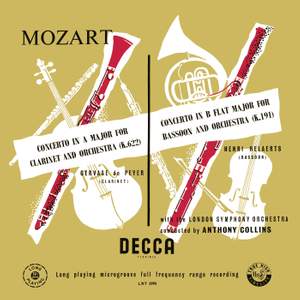 Mozart: Symphony No. 33, Clarinet Concerto & Bassoon Concerto