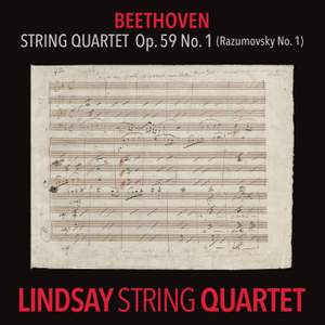 Beethoven: String Quartet in F Major, Op. 59 No. 1 'Rasumovsky'