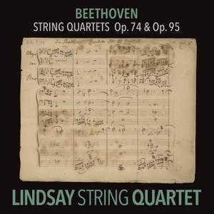 Beethoven: String Quartet in E-Flat Major, Op. 74 'Harp'; String Quartet in F Minor, Op. 95 'Serioso'