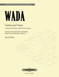 Wada, Kaoru: Fanfare and Prayer (set of parts)