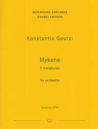 Gourzi, Konstantia: Mykene, 7 miniatures for orchestra Op. 17