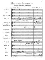 Moór, Emanuel: Concert Ouverture Op. 24 for grand orchestra Product Image