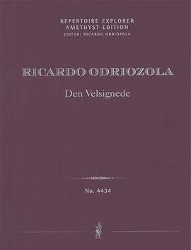 Odriozola, Ricardo: Den Velsignede (The Blessed One) for violin and guitar