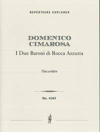Cimarosa, Domenico: Li due Baroni di Roccazurra overture
