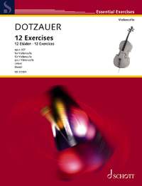 Dotzauer, J J F: 12 Exercises op. 107