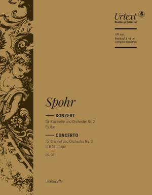 Spohr, Louis: Clarinet Concerto No. 2 in E flat major Op. 57
