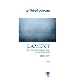 Kerem, M: Lament