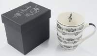 Mug Notelines White 300 ML