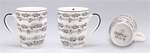 Mug Notelines White 300 ML Product Image