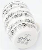 Mug Notelines White 300 ML Product Image