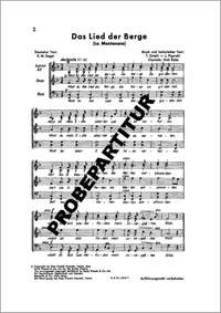 T. Ortelli: Das Lied der Berge