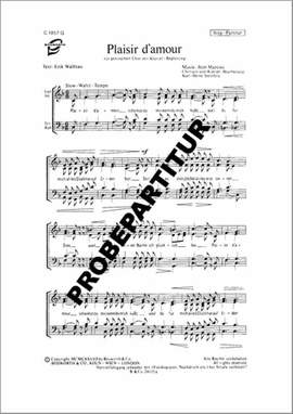 Giovanni Battiasta Martini: Plaisir d'amour