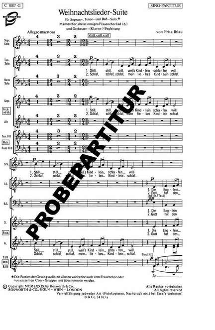 Weihnachtslieder-Suite