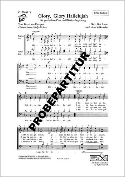 Glory, Glory Hallelujah