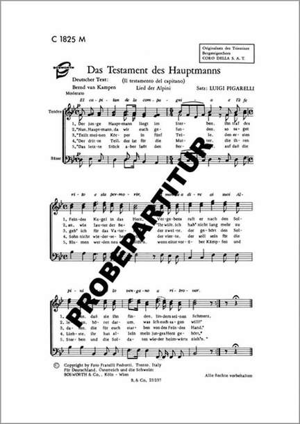 Il Testamento del Capitano