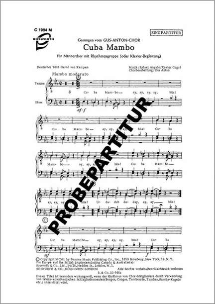 Cuba-Mambo