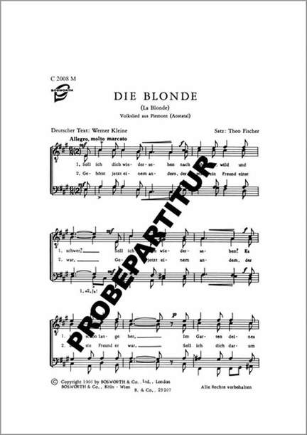 Die Blonde