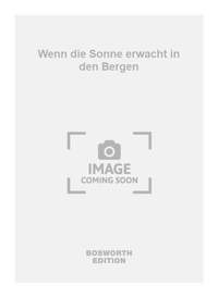 Wenn die Sonne erwacht in den Bergen