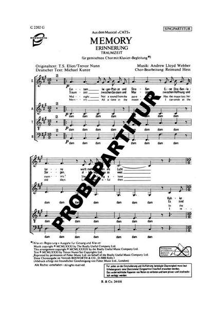 Andrew Lloyd Webber: Memory