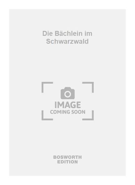 Die Bächlein im Schwarzwald