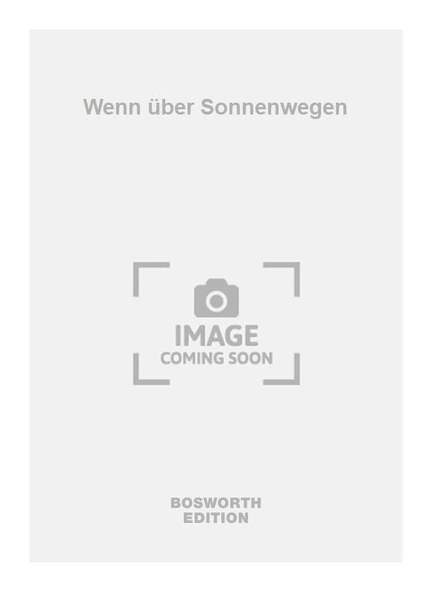 Wenn über Sonnenwegen