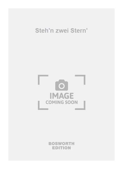Steh'n zwei Stern'