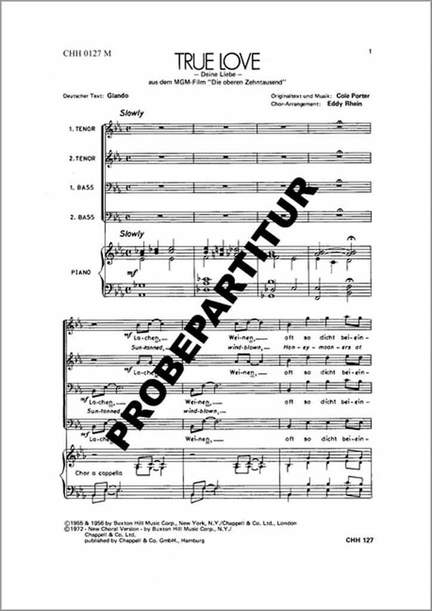Cole Porter: True Love