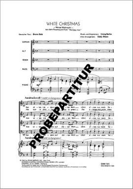 Irving Berlin: White Christmas