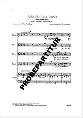 Frank Losser: Baby, it's Cold Outside