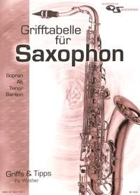 Grifftabelle Für Saxophon