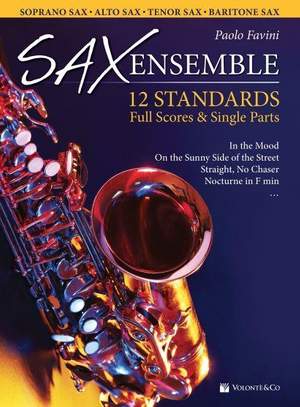 Paolo Favini: Sax Ensemble - 12 Standards