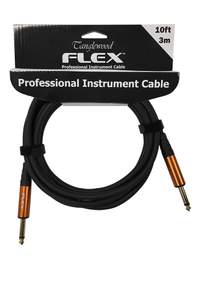 Tanglewood Flex Instrument Cable - 10ft - Black