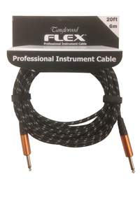 Tanglewood Flex Instrument Cable - 20ft - Woven