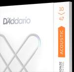 D'Addario 10-47 Extra Light, XS Phosphor Bronze Coated Acoustic Guitar Strings Product Image