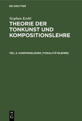 Harmonielehre (Tonalitatslehre)