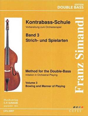 Franz Simandi: Kontrabass-Schule - Band 3