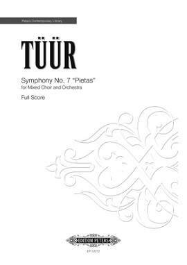 Tuur, Erkki-Sven: Symphony No. 7 "Pietas" (Full Score)