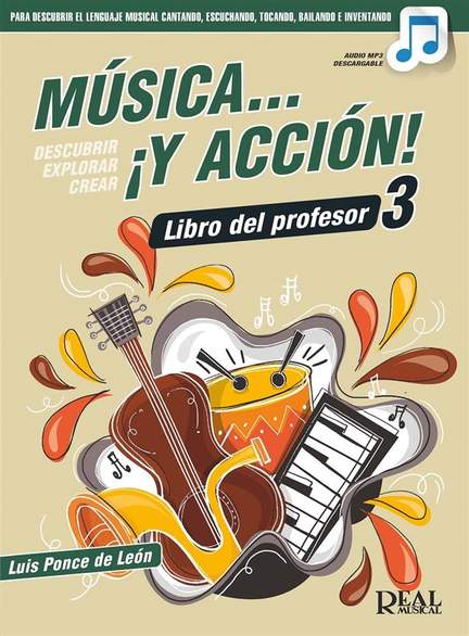Música… ¡Y acción! 3 (Libro del profesor)