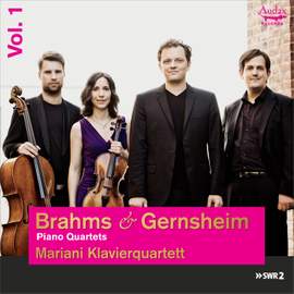 Brahms & Gernsheim: Piano Quartets Vol. 1