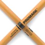ProMark Rebound 2B ActiveGrip Clear Hickory Drumstick, Acorn Wood Tip Product Image