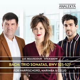 Bach: Trio Sonatas, BWV 525-527 for Harpsichord, Marimba & Cello