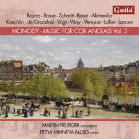 Monody - Music for Cor Anglais Vol. 3