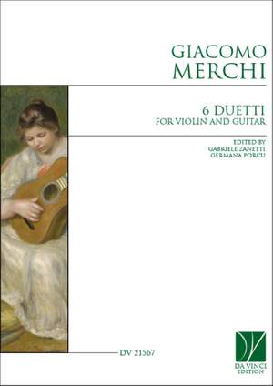 Giacomo Merchi: Six Duetti, for Guitar and Violin