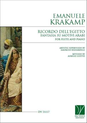 Emanuele Krakamp: Ricordo dell'Egitto, fantasia su motivi arabi