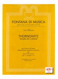 Henry Thornowitz: Sonata da Camera Bd. 1, Sonaten 1-3