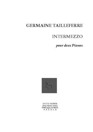 G. Tailleferre: Intermezzo