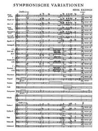 Badings, Henk: Symphonische Variationen